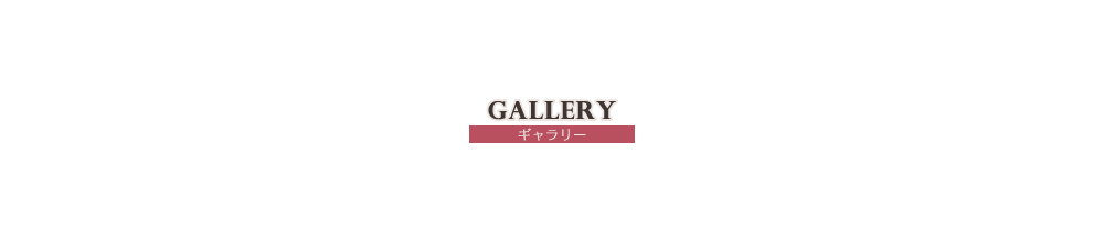 GALLERY ギャラリー